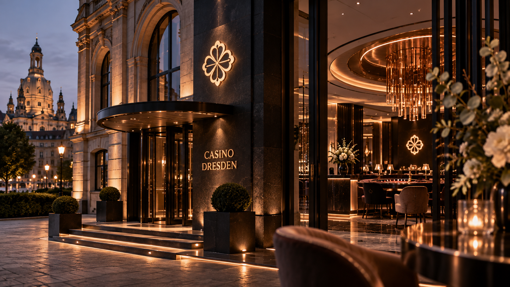 Innenbereich der Casino Dresden