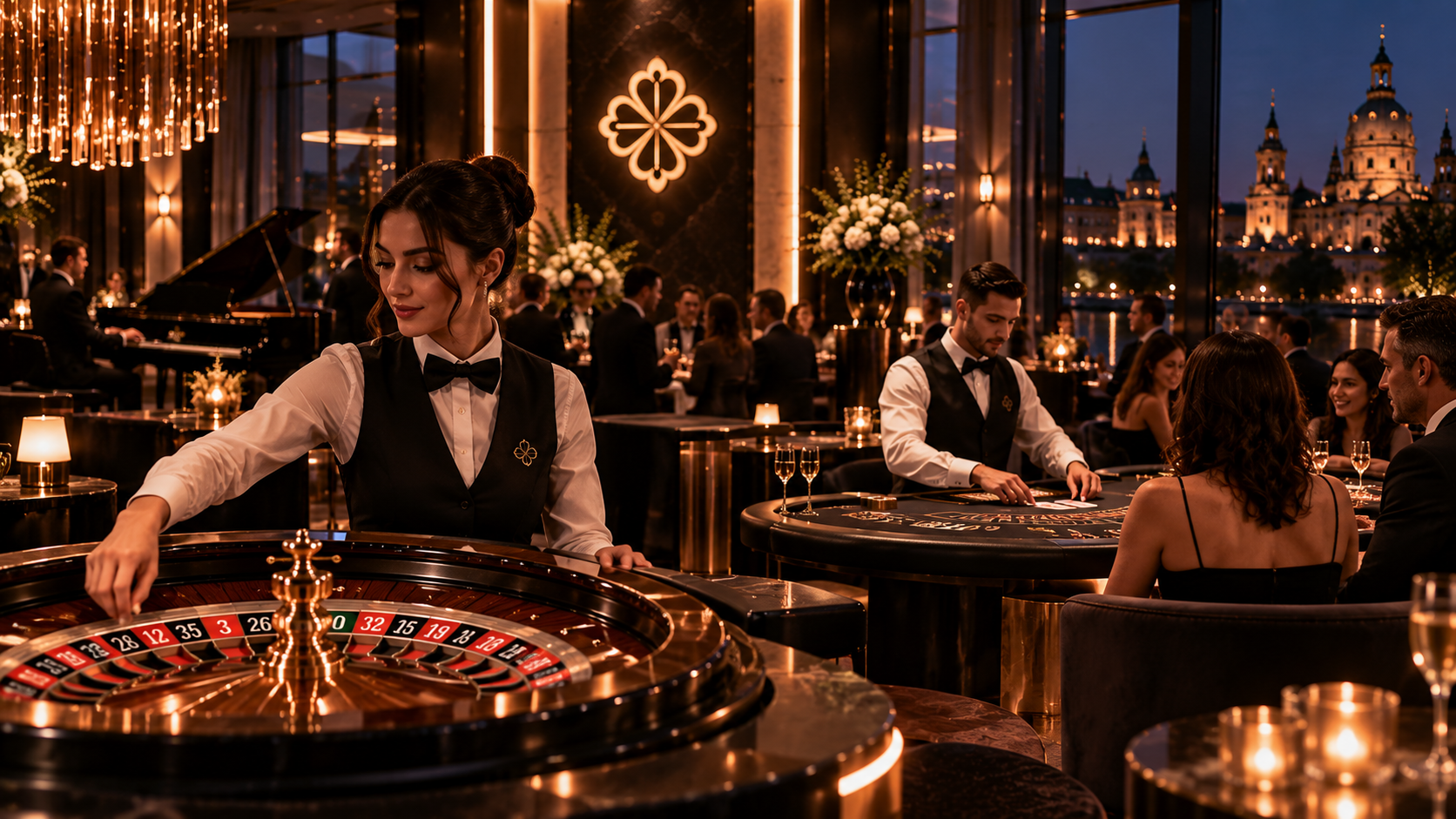 Live Roulette und Black Jack Event in der Casino Dresden